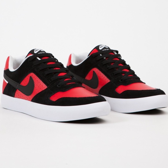 nike sb delta force red and black